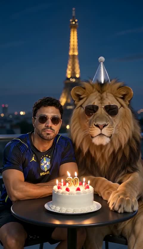 Aniversário com o Leão