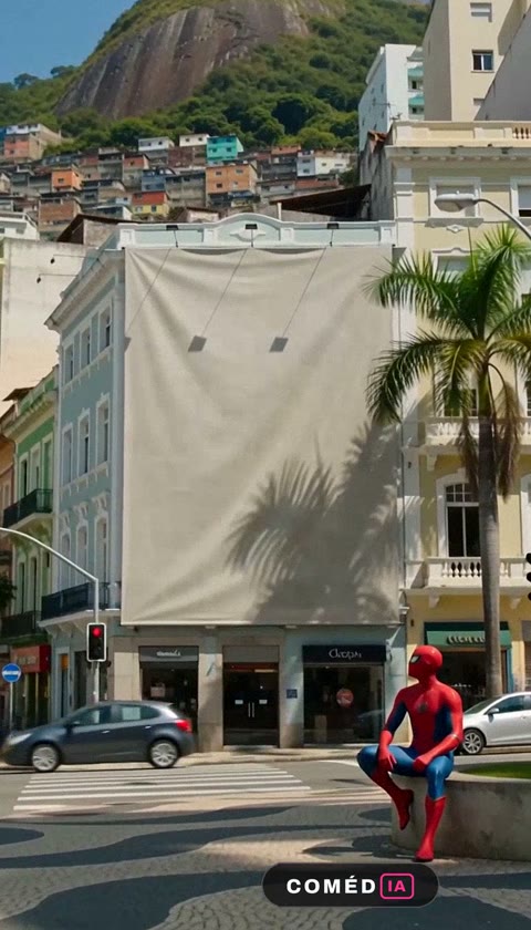 Aranha na Fachada