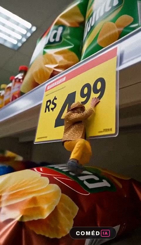 Mini no Mercadinho