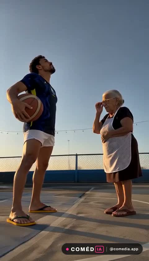 A Vovó do Basquete